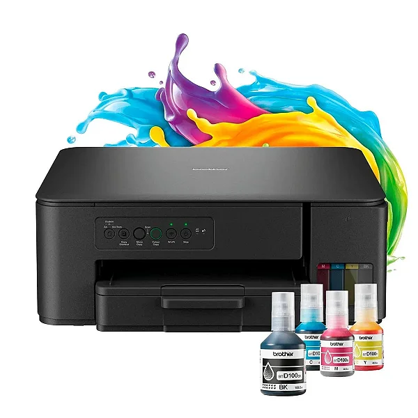 Impressora Multifuncional Tanque de Tinta Wi-Fi Brother DCPT430W Bivolt