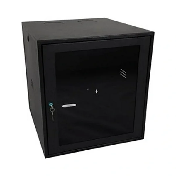 Ganinete Mini Rack 08UX19PX470mm - Preto -HEPSO