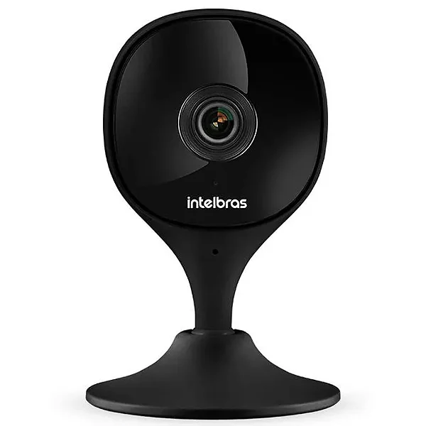 Camera de Segurança CFTV Intelbras Wi-Fi Full HD iMX C Preta