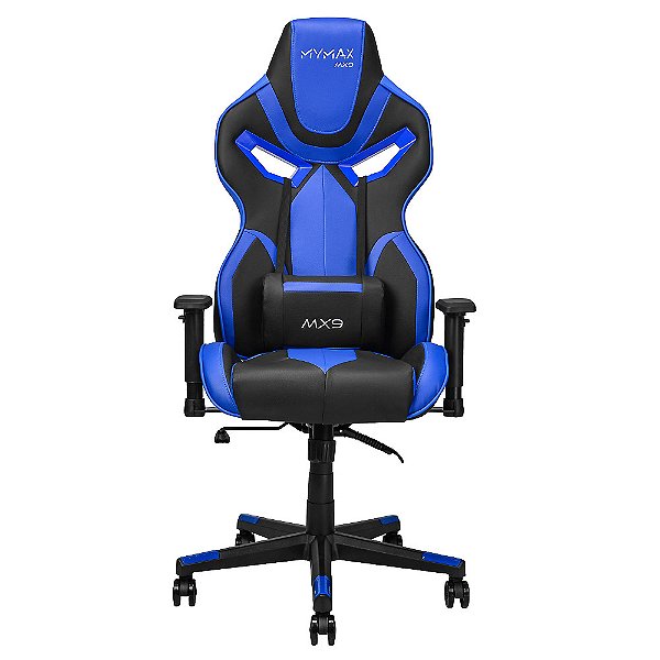 Cadeira Gamer Mymax MX9 Preto e Azul  MGCH-MX9/BL