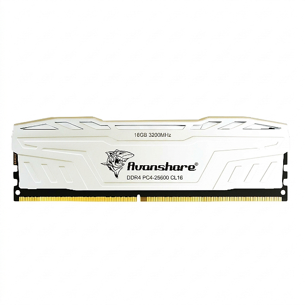 Memoria para Desktop DDR4 16GB 3200Mhz Avanshare com Dessipador Prata