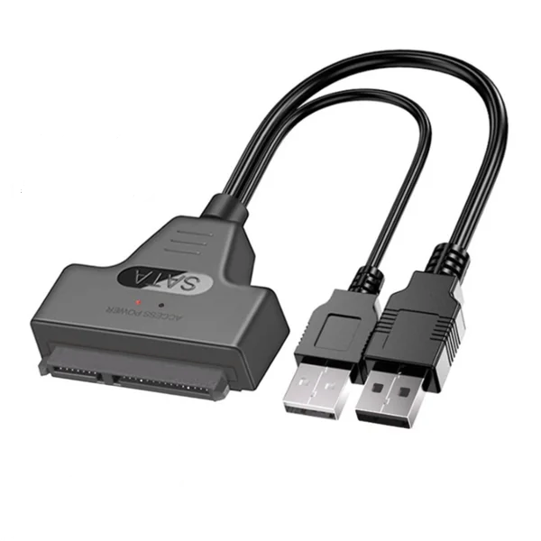 Adaptador Conversor USB 2.0  para HD e SSD 2,5" e 3,5" FY-00