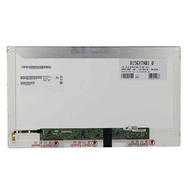 Tela para Notebook 15.6" Polegadas Comum 30 Pinos Direito sem Fixação HD 1366x768