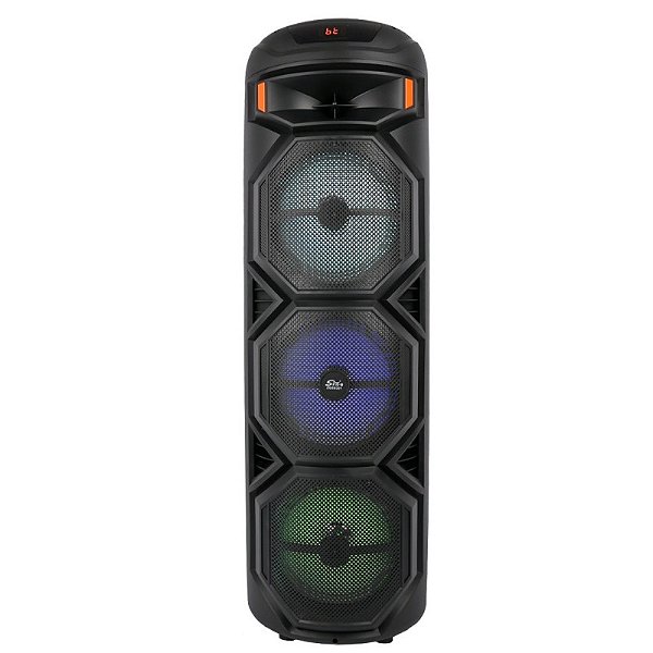 Caixa de Som Bluetooth 100W RGB  X-CELL Flex Gold ZQS-8301