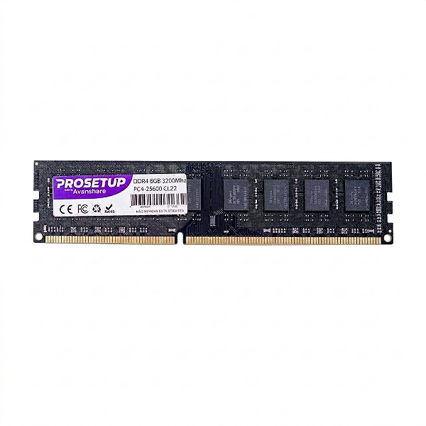 Memoria para Desktop DDR4 8GB 3200Mhz Prosetup Avanshare
