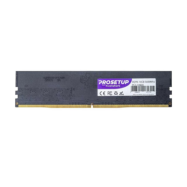 Memoria para Desktop DDR5 16GB 5600MHz PC5 44800 Prosetup Avanshare