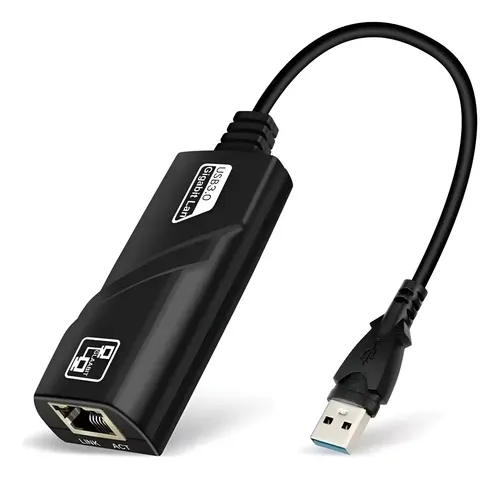 Adaptador USB 3.0 para Rede RJ 45 Femea Gigabit Shinka