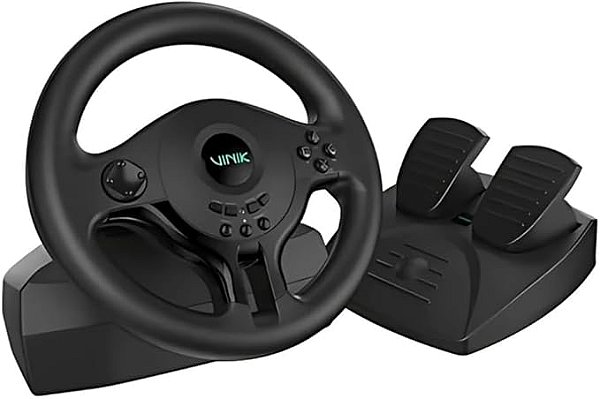 Volante Gamer com Pedal Gw180 Vinik Para Pc / Ps4 / Xbox / Switch