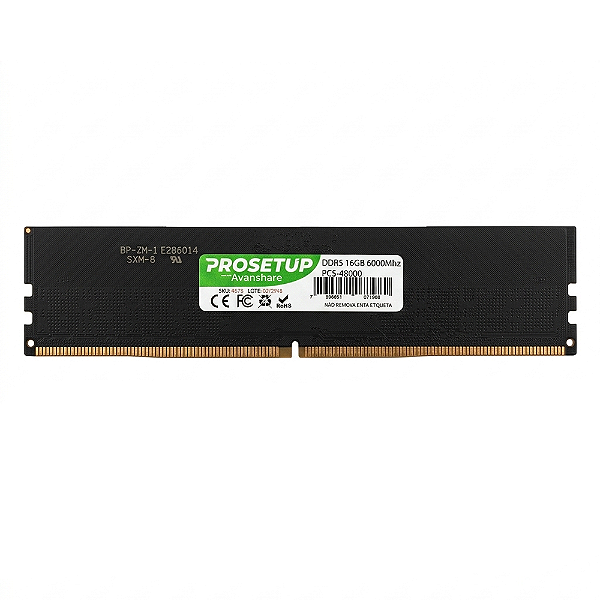 Memoria para Desktop DDR5 16GB 6000Mhz CL30 Prosetup Avanshare