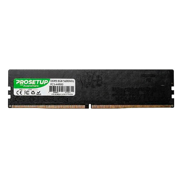 Memoria para Desktop DDR5 8GB 5600Mhz Prosetup Avanshare