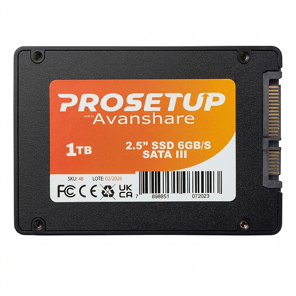 SSD 1TB Sata III 2.5" AS330 Prosetup Avanshare