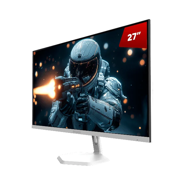 Monitor Gamer Pcyes Quartzo Q27F 27" Flat Fhd Ips 100Hz 5Ms Hdmi/Vga Freesync White Ghost Pmgq27F100Wg