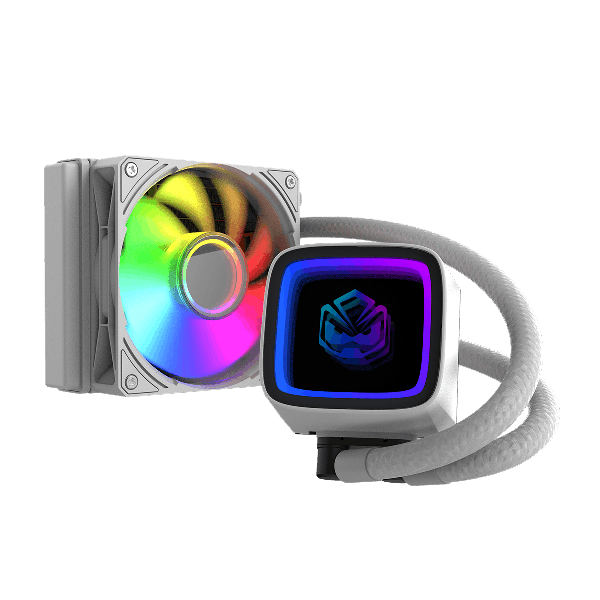 Water Cooler Pcyes Tundra White Ghost Argb 120Mm - Wctwg120
