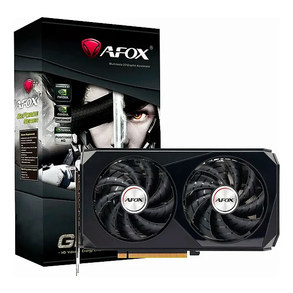 Placa de Video GPU 4GB GTX 1650 Dual Fan Gddr6 128 Bits  AFOX- Af1650-4096d6h7-V2