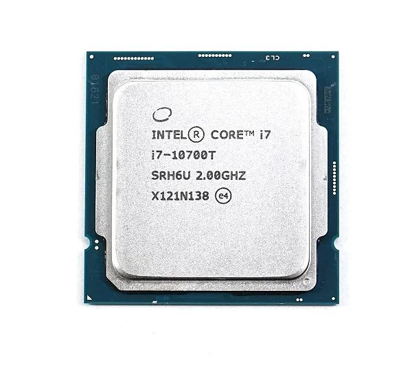 Processador Intel 10ªG Core i7-10700T 8 Núcleos 16 Threads 2.0Ghz 35W 16MB Cache 14nm LGA1200 SEM COOLER
