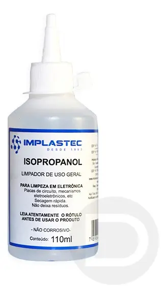 Alcool Isopropilico 110ML Implastec