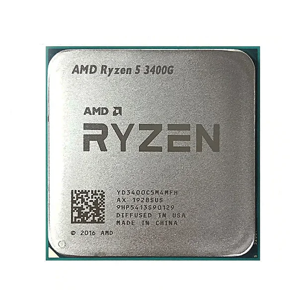 Processador AMD AM4 Ryzen 5 3400G OEM Sem Cooler