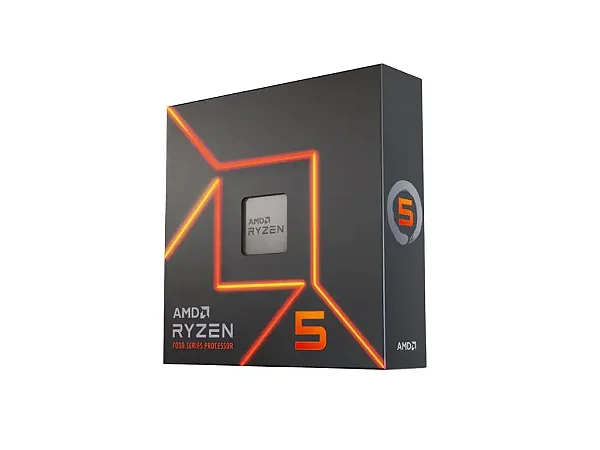 Processador AMD Ryzen 5 7600X AM5 5.3GHz 38MB Cache Radeon Graphics C/ Vídeo S/ Cooler - 100-100000593WOF