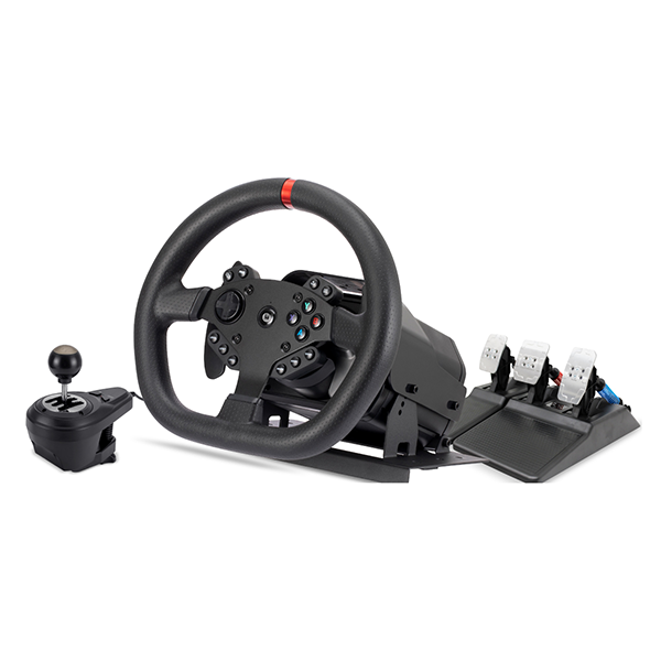 Volante simulador  de Corrida Gamer Tomate MGV-V955
