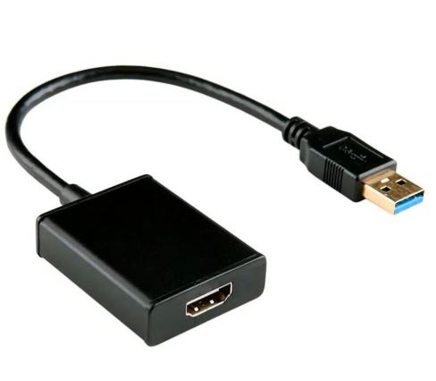 Adaptador Conversor de Video USB 3.0 x HDMI Femea
