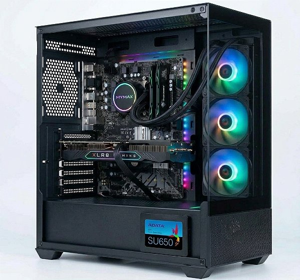 Computador Gamer Prosetup Reflect Flow Intel i5-11400 Water Cooler DDR4 16GB SSD 960GB FT750W RTX 3050 8Gb
