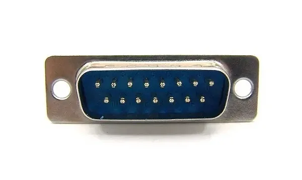 Adaptador Conector Macho com Pinos DB15