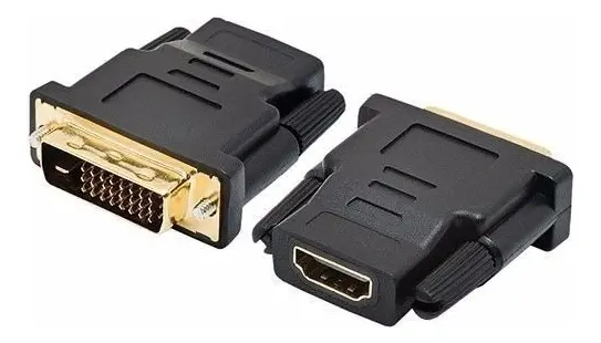 Adaptador de Video DVI-D Macho (24+1) x HDMI Femea