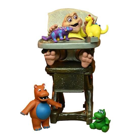 Action Figure Baby Sinclair Família Dinossauro - Original NECA