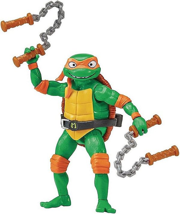 Action Figure Michelangelo TMNT Mutant Mayhem - Original Playmates