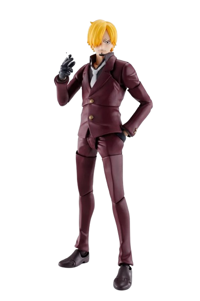 Action Figure Sanji Vinsmoke Invasão de Onigashima - Bandai SHF