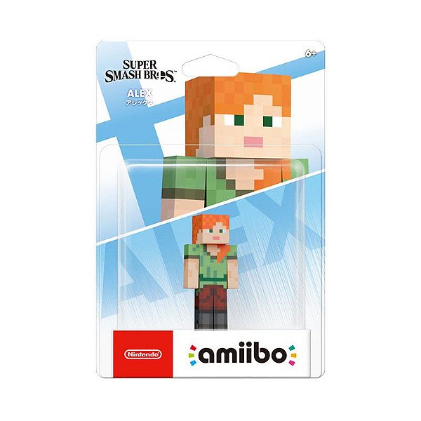 Amiibo Alex Minecraft Super Smash Bros