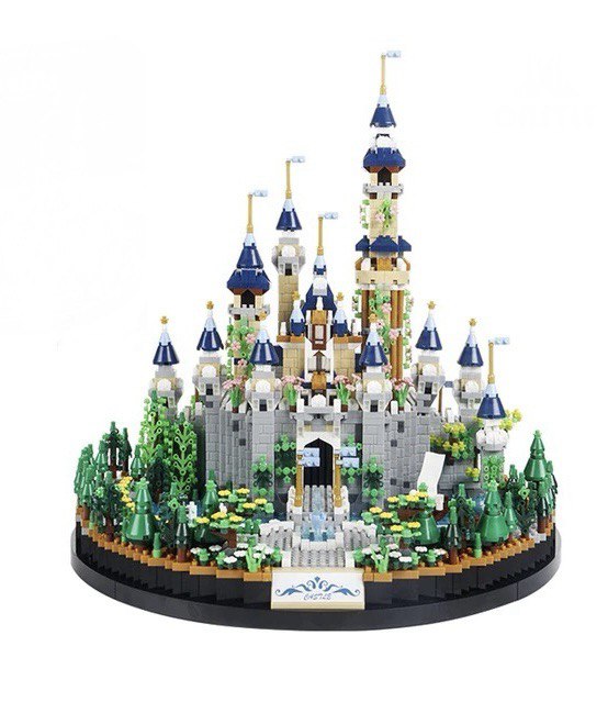 Castelo Cinderela Disney - Mini Blocos de Montar