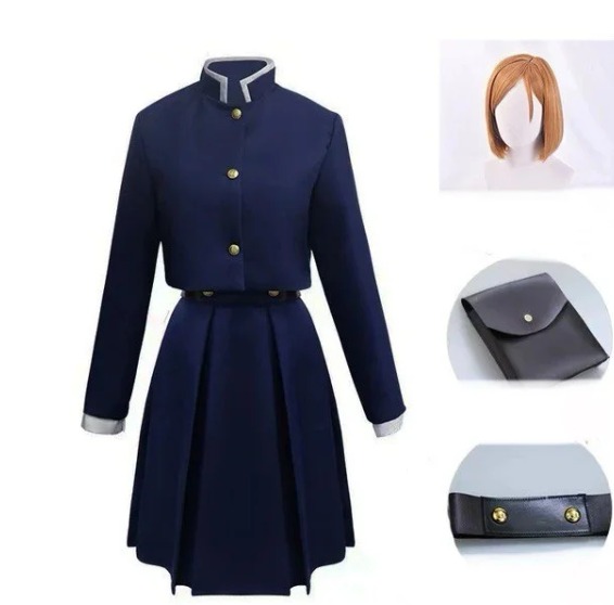 Cosplay Completo Nobara Kugisaki Jujutsu Kaisen - Infantil