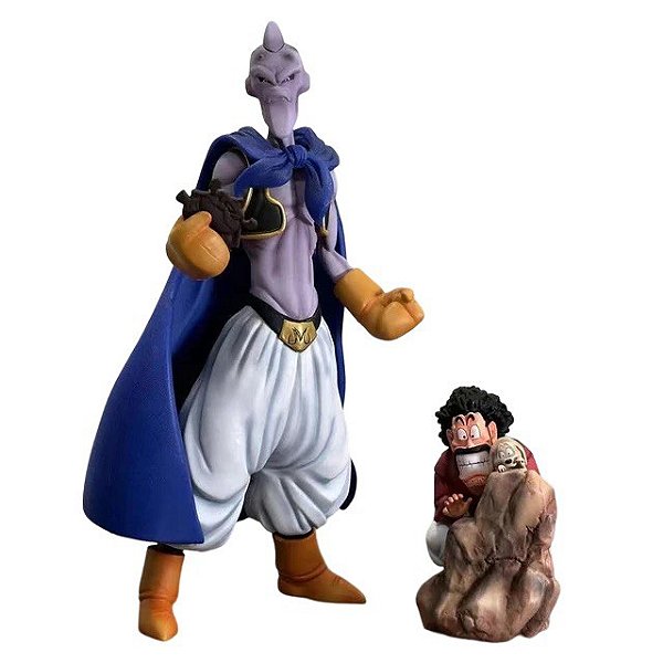 Diorama Evil Boo e Mr. Satan - Dragon Ball
