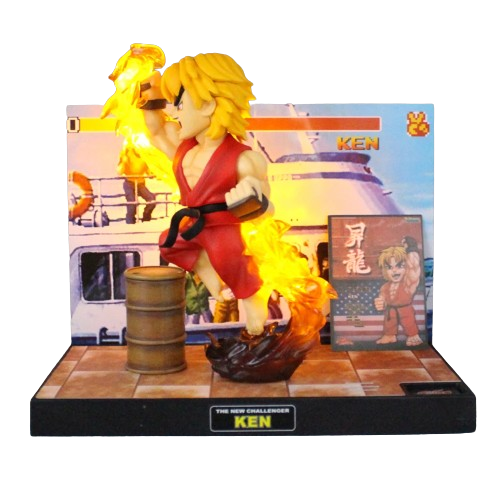 Diorama Ken Shoryuken - Street Fighter