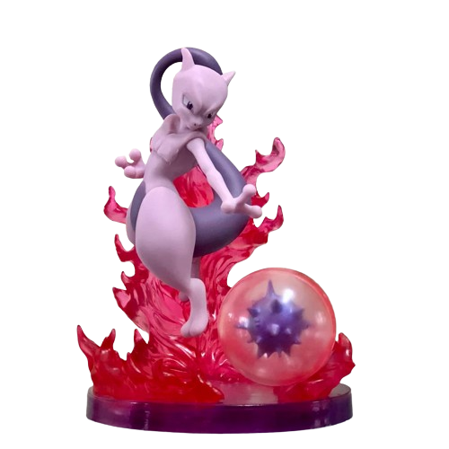 Diorama Mewtwo Pokémon - Animes
