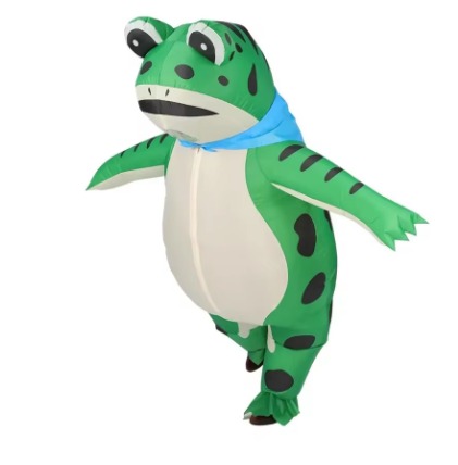 Fantasia Inflável Sapo Gigante - Fantasias e Cosplay