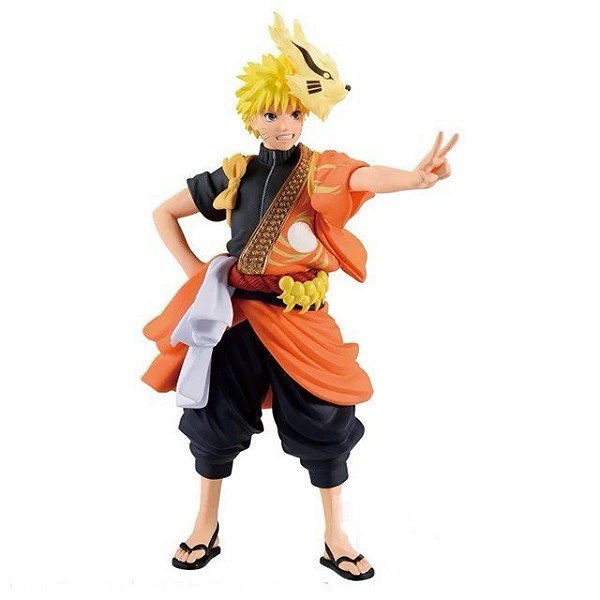 Figure Naruto Uzumaki 20° Aniversário Naruto Shippuden - Banpresto
