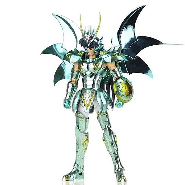 Figure Shiryu de Dragão V4 Cavaleiros do Zodíaco - Metal Club