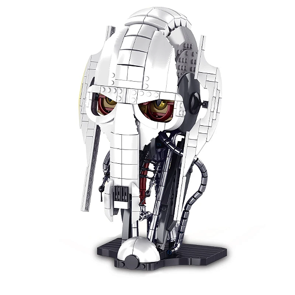 General Grievous Helmet Blocos de Montar Star Wars