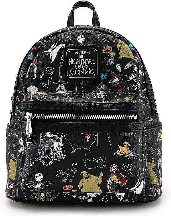 Mochila Tim Burton The Nightmare Before Christmas em Corino