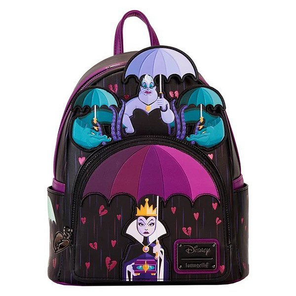Mochila Vilões da Disney Curse Your Hearts - Original Loungefly