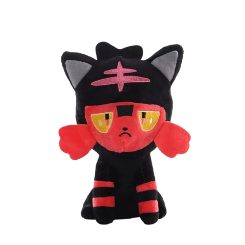 Pelúcia Litten Pokémon - Animes