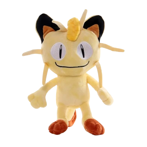 Pelúcia Meowth Pokémon - Animes