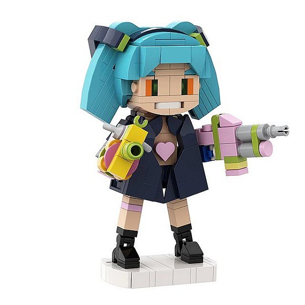 Rebecca Cyberpunk Edgerunners - Blocos de Montar