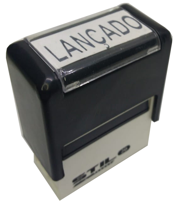 Carimbos Automáticos Stilo 20 - Lançado - Tinta Preto
