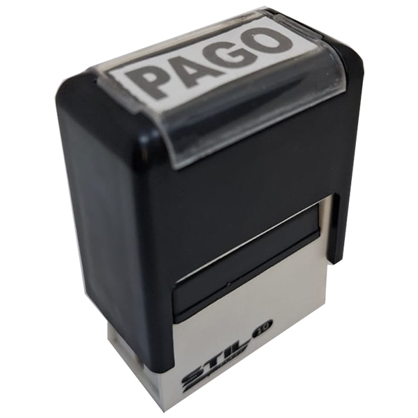 Carimbos Automáticos Stilo 10 - PAGO
