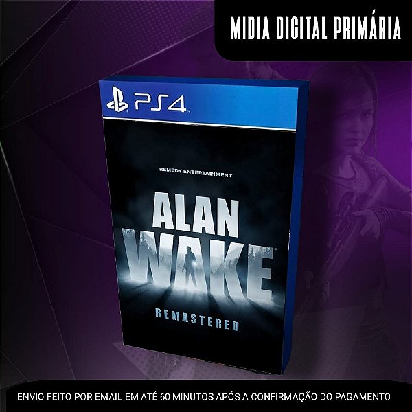 Alan Wake Remastered 1 Ps4 Mídia Digital (Primária)