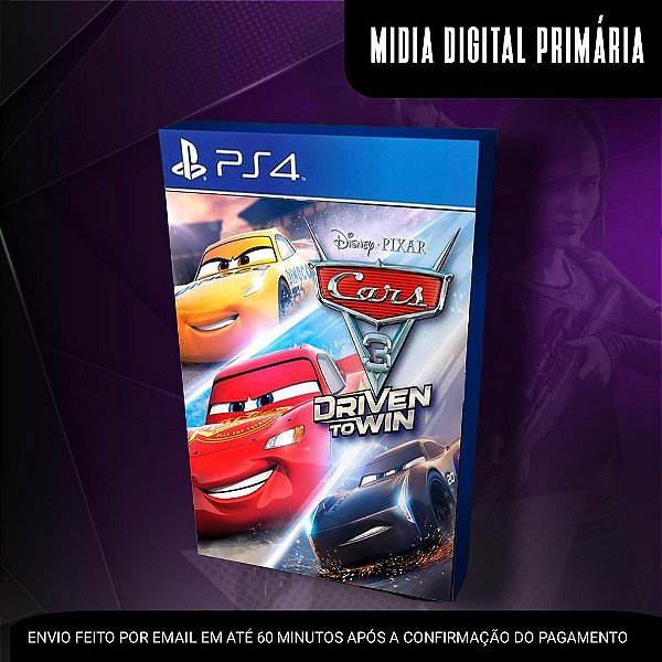 Carros 3 Driven To Win Ps4 Mídia Digital (Primária)