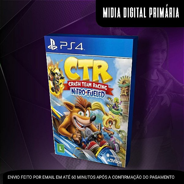 Crash Team Racing Nitro Fueled Ps4 Mídia Digital (Primária)